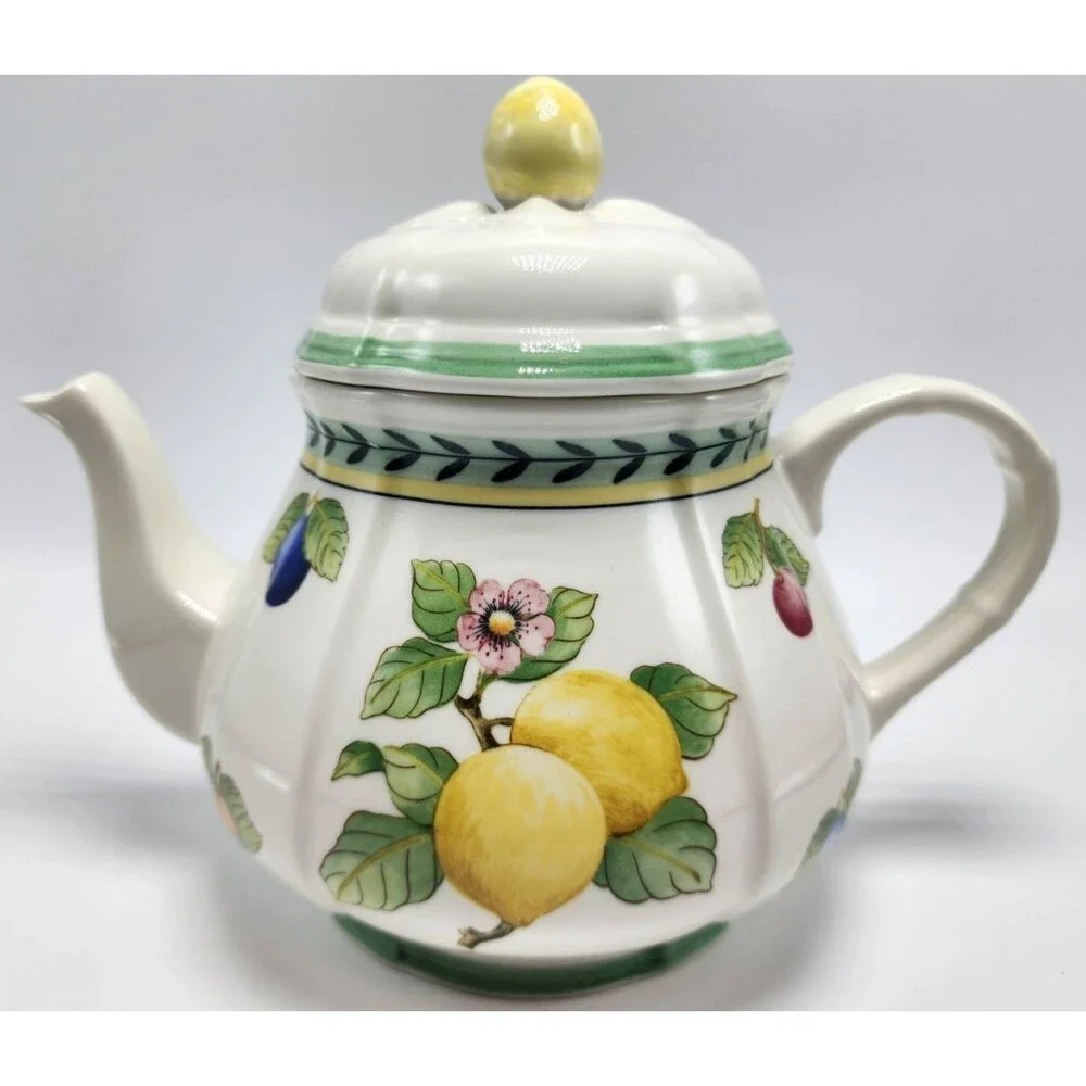 Villeroy & Boch French Garden Fleurence Tea Pot & Lid